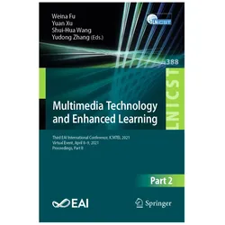 Multimedia Technology and Enhanced Learning, Fachbücher von Yudong Zhang, Yuan Xu, Shui-Hua Wang, Weina Fu