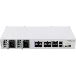 MikroTik CRS510-8XS-2XQ-IN (10 Ports), Netzwerk Switch, Weiss
