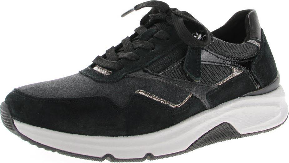 Gabor Rolling Soft Damen Sneaker Schnürung Reißverschluss Absatz 3cm Größe 36