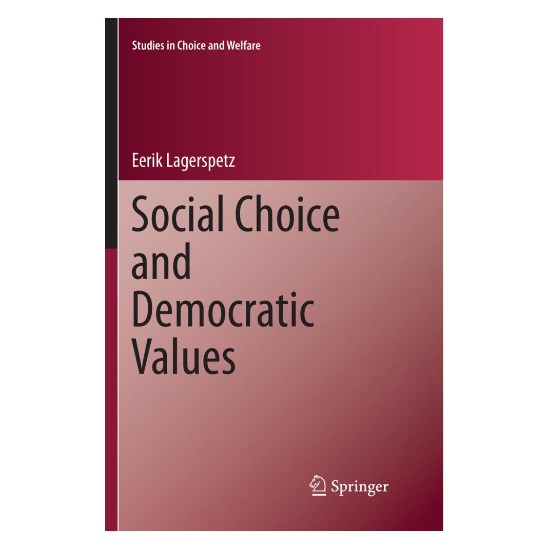 Springer Social Choice and Democratic Values (Englisch, Softcover, Eerik Lagerspetz) (56041542)