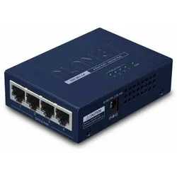 PLANET HPOE-460 Desktop Gigabit PoE-Injektor, 4x RJ-45, 120W