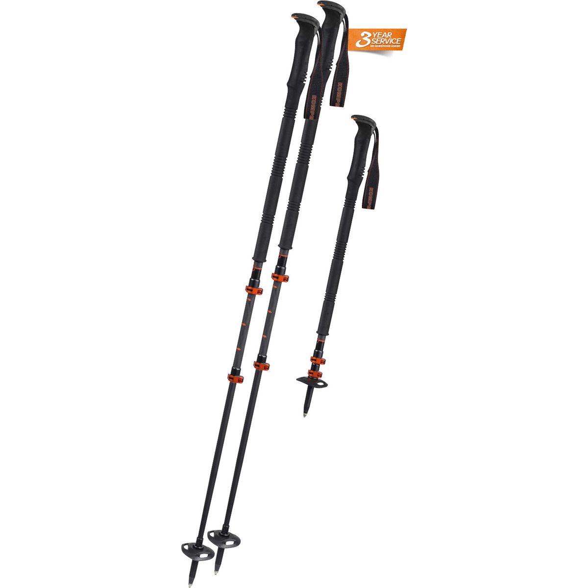 Komperdell Carbon CXP Pro black/ red (10) 1752354-10-Tele