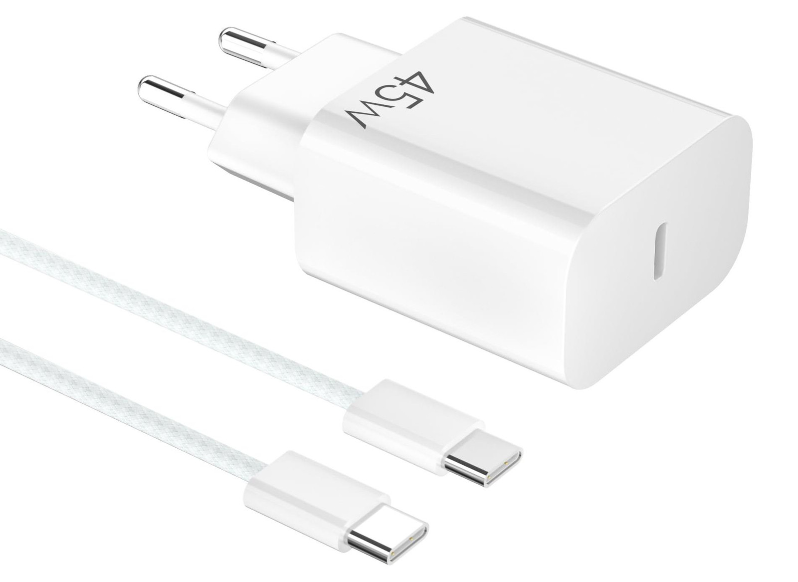 YISH 45W USB-C oplader - Sneloplader met GaN PD3.0 - USB-C netadapter