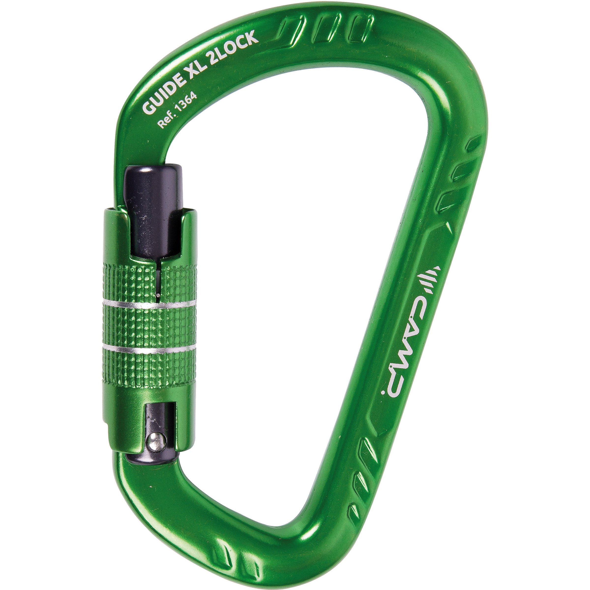 Camp Guide XL 2Lock Karabiner Karabiner gruen Alpinklettern