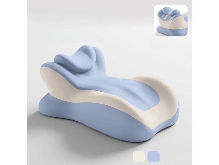 Coussin en coton à mémoire de forme, oreiller de couchage couché sur le lit, oreiller multifonctionnel pour dormir sur l'estomac, coussin pour téléphone portable