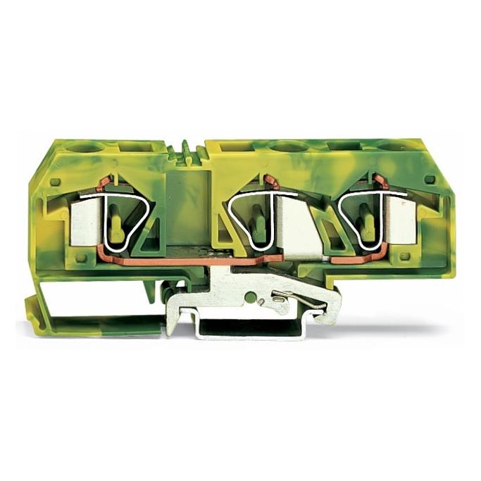 Wago 3-16mm2 gelb-grüner Stecker (283-677) (Anschlussleiste) (283-677)