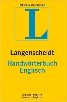 Redaktion Langenscheidt - Langenscheidt Handwörterbuch Englisch - Preis vom 19.10.2026 19:33:35 h