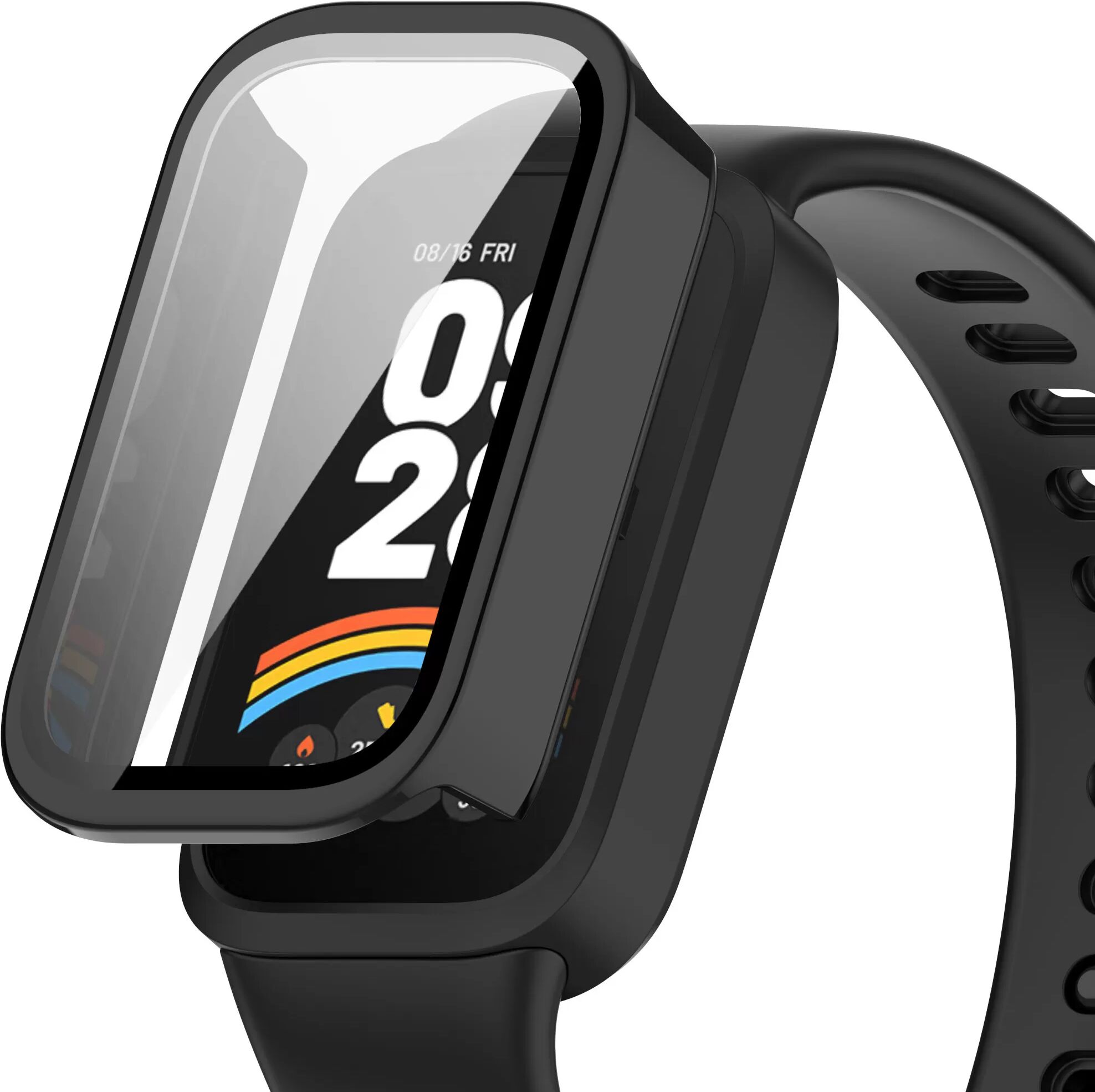 INF Xiaomi Band 9 Active & Redmi Band 3 Hülle mit Displayschutz