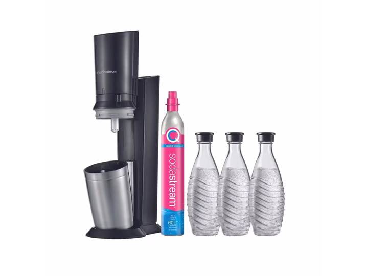 Sodastream CRYSTAL CQC Mega Pack Wassersprudler – weiss