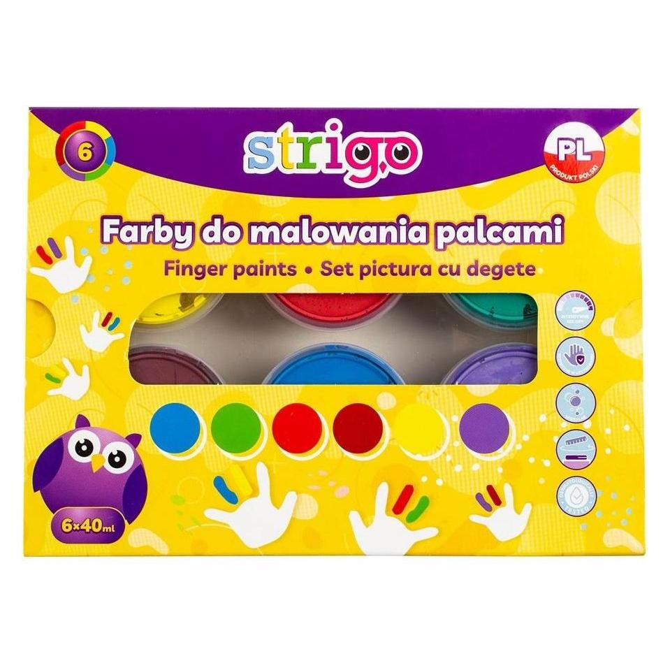 Stigo Bike Fingerfarben 40 ml 6 STRIGO-Farben (40 ml) (47624462)