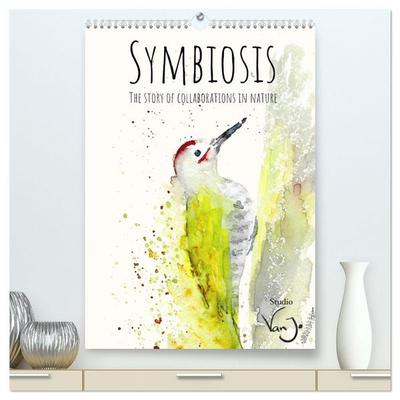 Symbiosis, the story of collaborations in nature (High Quality Premium Wall Calendar 2027 DIN A2 portrait),CALVENDO 12 Month Wall Calendar
