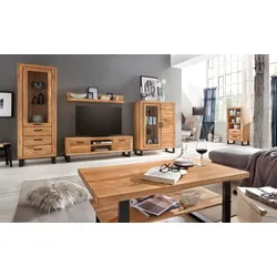 Elfo Vitrine Tina Holz Braun Eiche