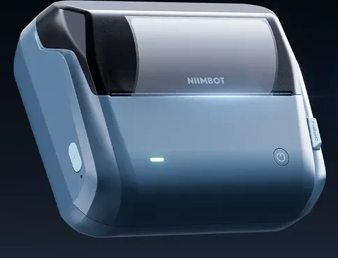 Niimbot B4, blau + Etikettenrolle