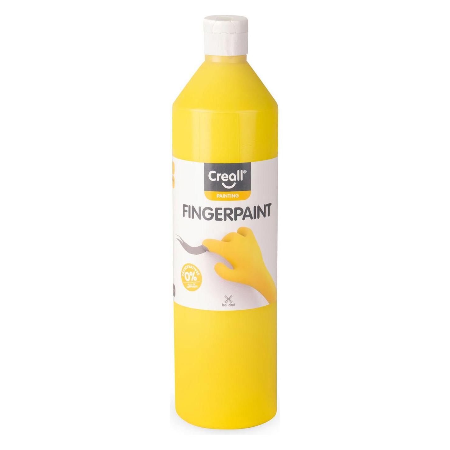 Creall Vingerverf Conserveringsvrij Geel, 750ml (750 ml) (19768624)