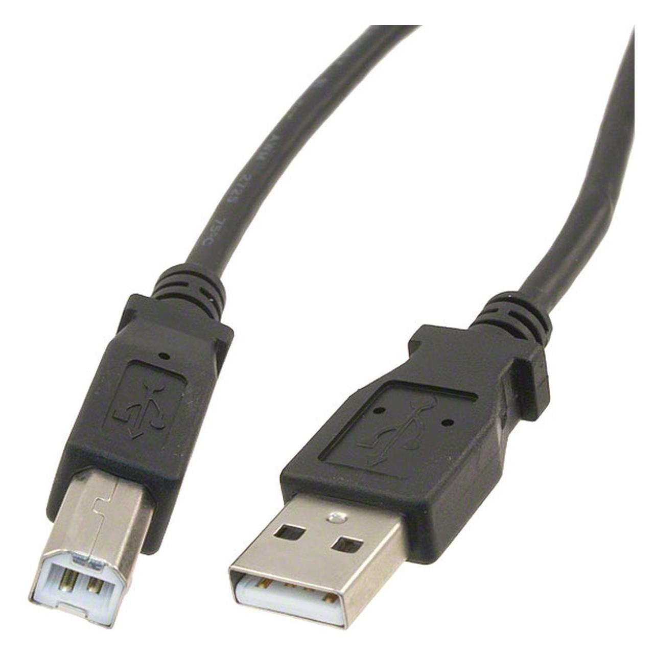 Caruba USB 2.0 | A Stecker B Stecker | 2 Meter (2 m, USB 2.0) (25379106)