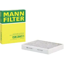 Filter Innenraumluft MANN-FILTER CUK 2847/1 für Porsche VW Cayenne Touareg