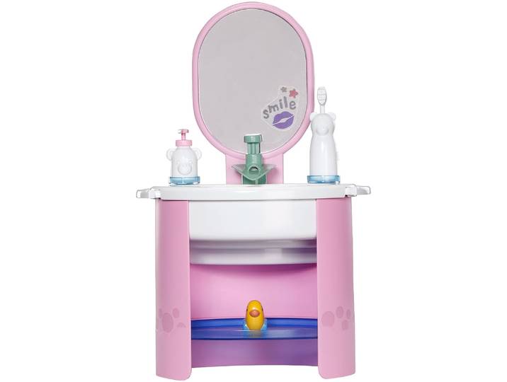 Puppen Spielcenter BABY BORN Handwaschbecken , rosa (bunt), Puppenausstattungen, Kinder, Kunststoff, Puppen Spielcenter