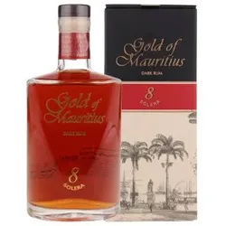 Gold of Mauritius 8 Jahre Dark Rum 40% Vol. 700ml