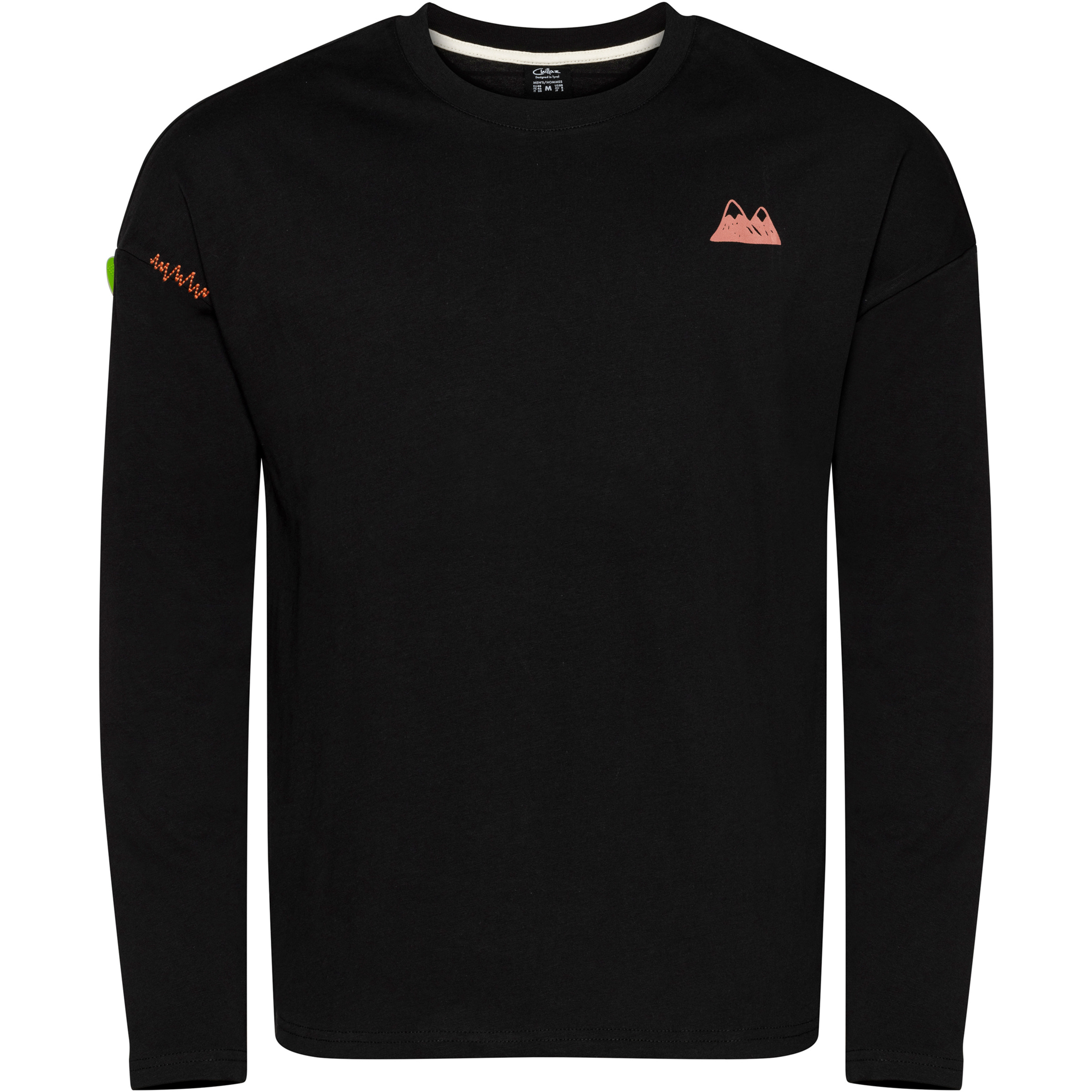 Chillaz Tasmanien Game Of Peaks Herren Pullover schwarz Größe XXL Alpinklettern | Sportklettern | Bouldern Hautfreundlich