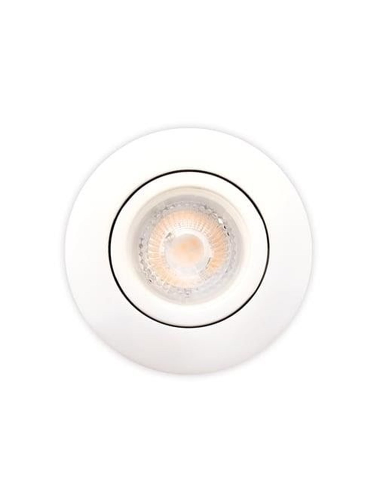 Scan Products Luna Quick Install 2.0 Einbaustrahler, 5W LED 2700K, matt weiß