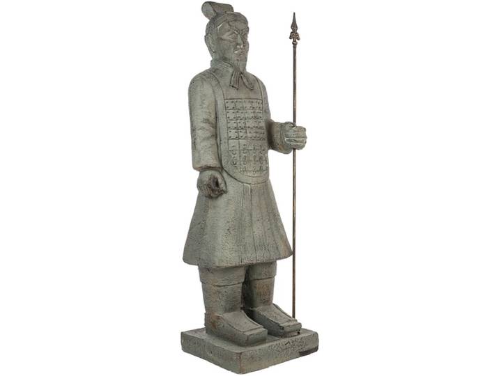 Krieger-Statue XIAN Grau