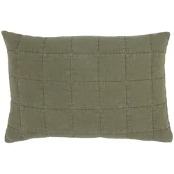 Chic Antique Aix Vintage Kissenbezug, L60/B40 cm, Oliv