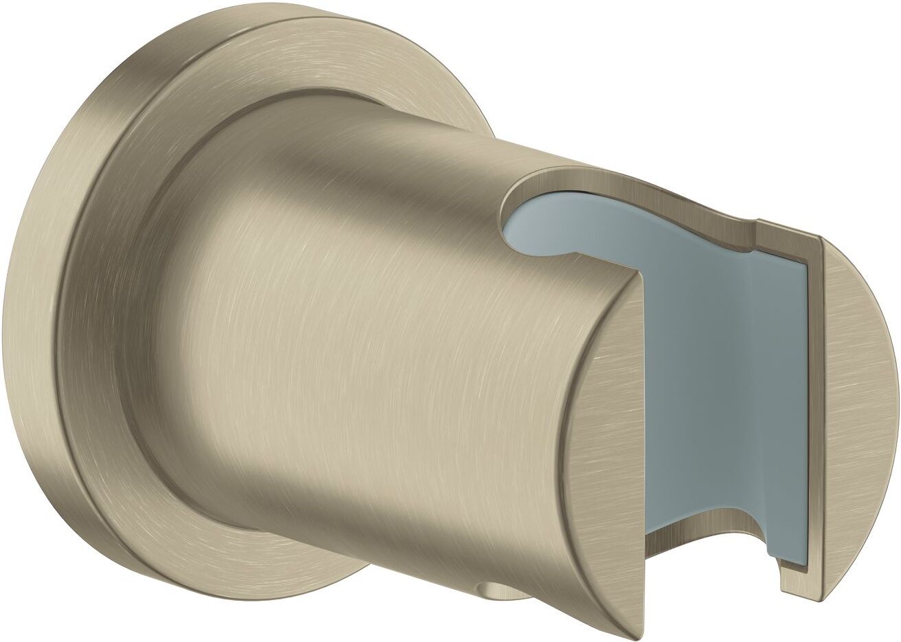 Grohe Rainshower Wandbrausehalter, Badarmaturen, 27074EN0, nickel gebürstet - nickel gebürstet