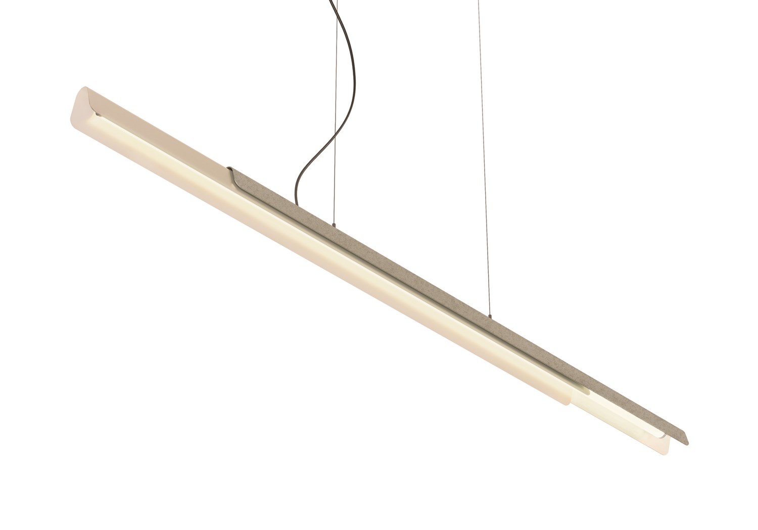 Kundalini LED-Pendelleuchte DALA LINEAR Sandfarben Betonoptik K503427SC 8015086012948
