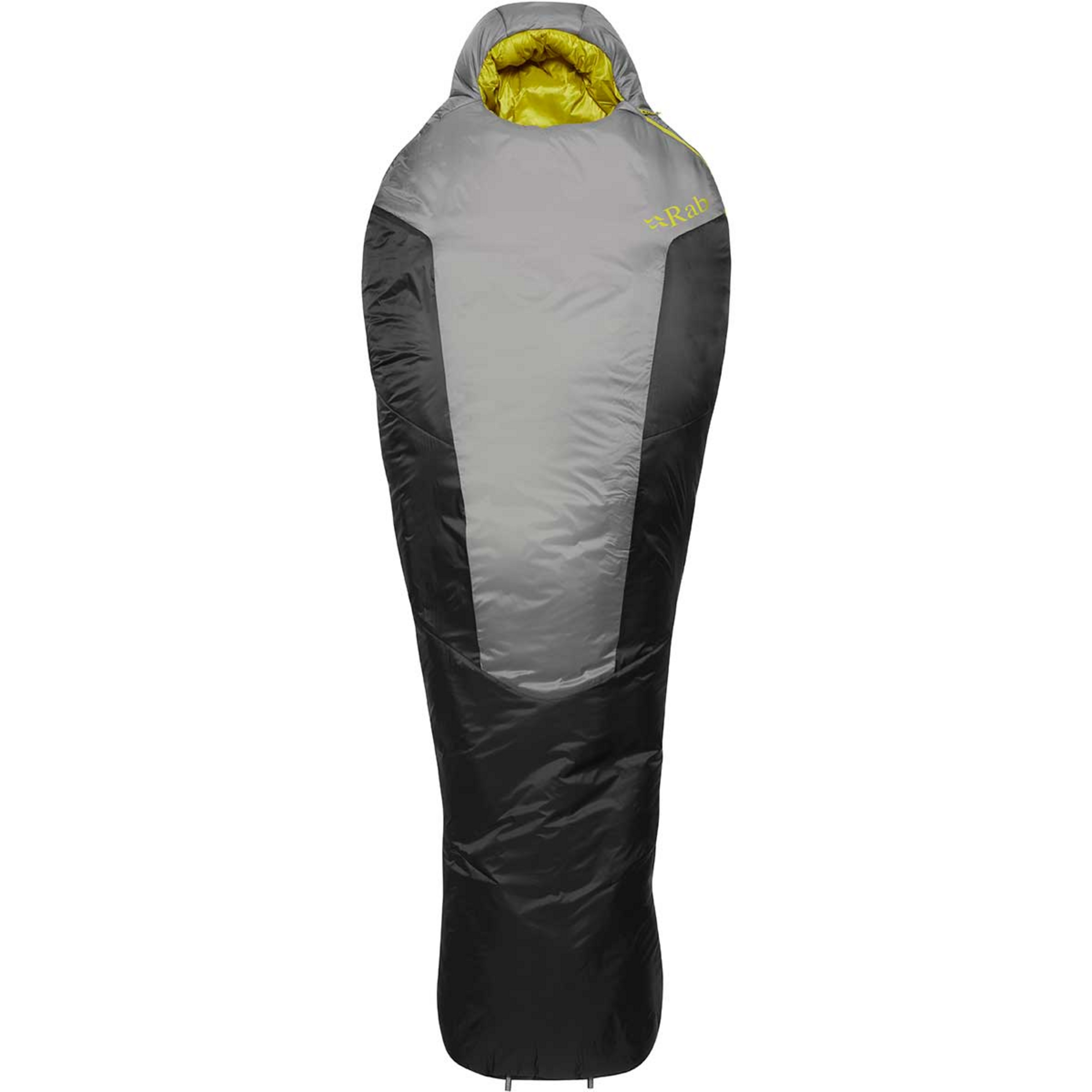 Rab Solar Ultra 2 Schlafsack Kunstfaserschlafsäcke grau Größe max. 200cm Camping Wasserabweisend