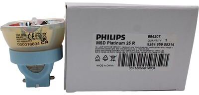 Philips MSD Platinum 25R 550W Stage Touring Broadway Lamp, High-Intensity Short Arc, OEM Event Lighting - 343095