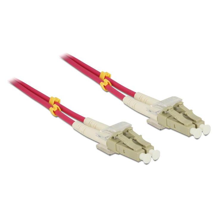 Delock Kabel Lichtwellenleiter LC / LC Multimode OM4, 3 m (3 m) (84642)