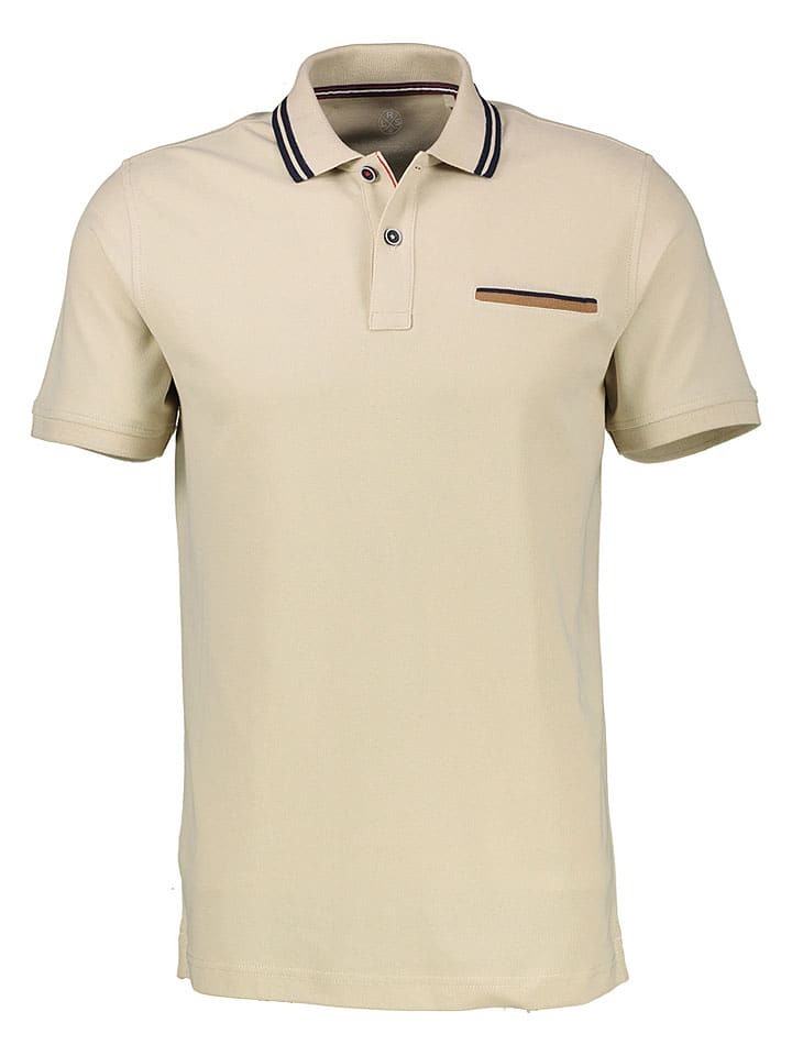 Lerros Poloshirt in Creme - S