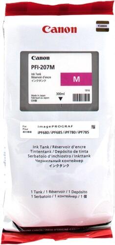 Canon Original PFI-207M Druckerpatrone - magenta 300ml 8791B001