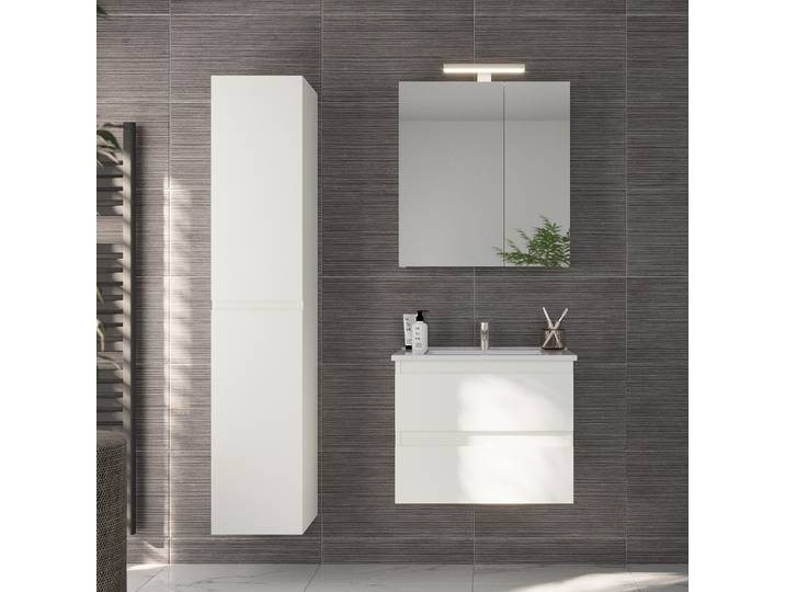 Meuble vasque 65cm 65 x 53 x 45cm Blanc