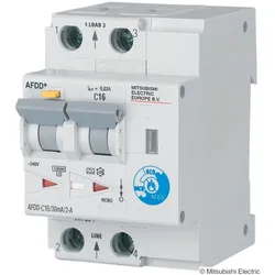 Mitsubishi Electric 2-Polig, 1N, AFDD C- AFDD-C20/30mA/2-A