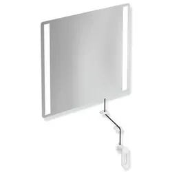 Hewi 801 Kipp-Lichtspiegel LED 801.01.40098 600x540x6mm, signalweiß