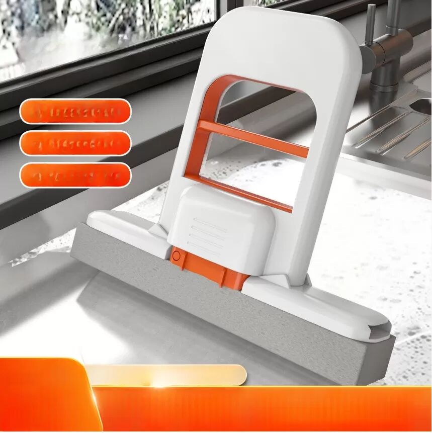 INF Mini Balai Éponge Compact - Portable, Absorbant et Idéal pour un Nettoyage Rapide
