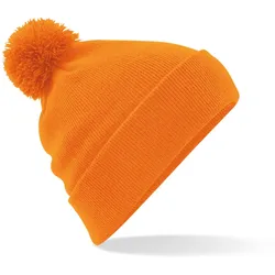 Beechfield Unisex Original Pom Beanie Bommel-Mütze B426 orange one size