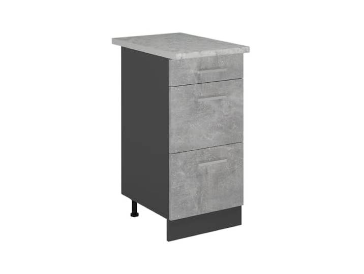 Vicco Küchenunterschrank R-Line, Beton, 40 cm