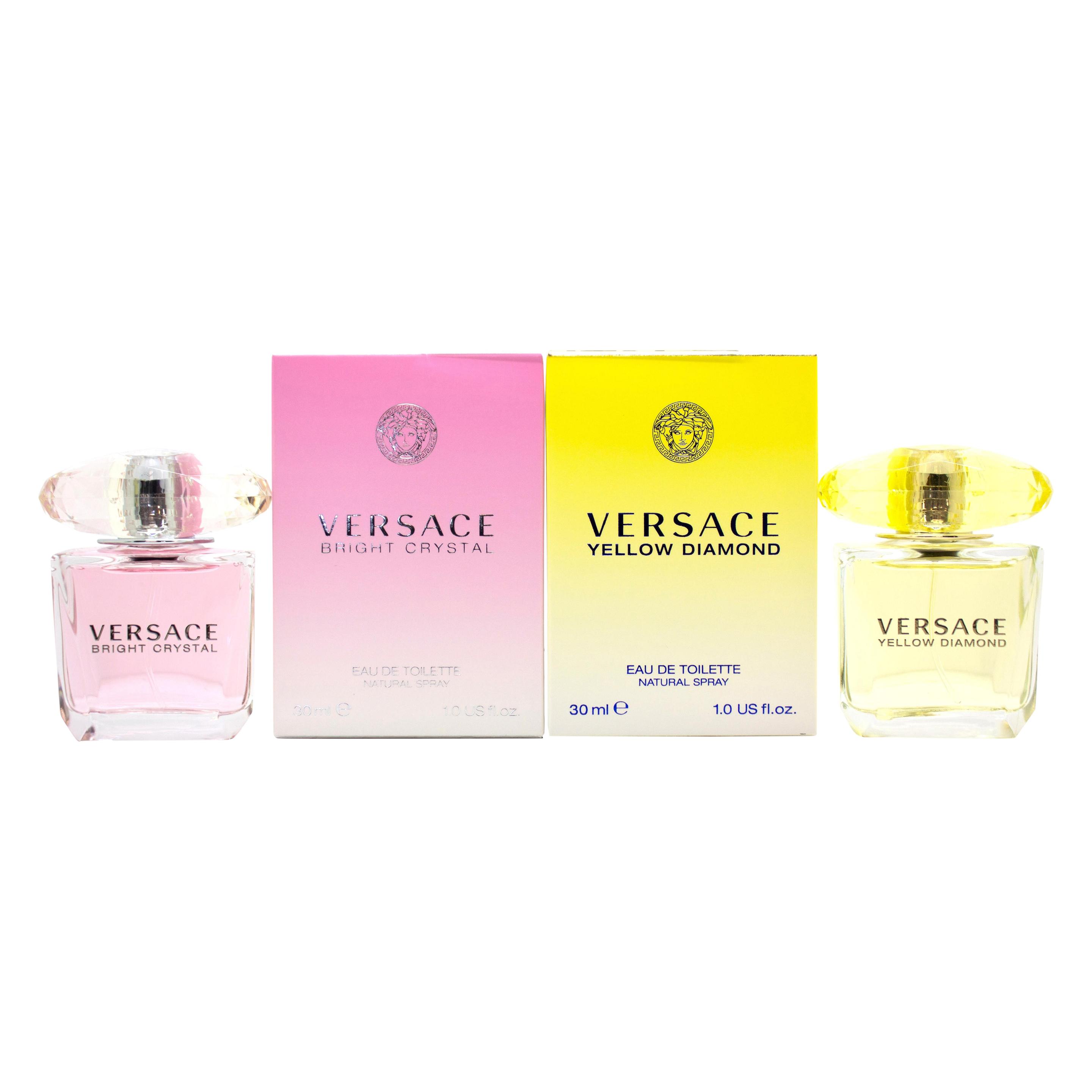 Versace Geschenkset 30ml Yellow Diamond EDT + 30ml Bright Crystal EDT (Parfum Set) (VERSACE-808298EU)