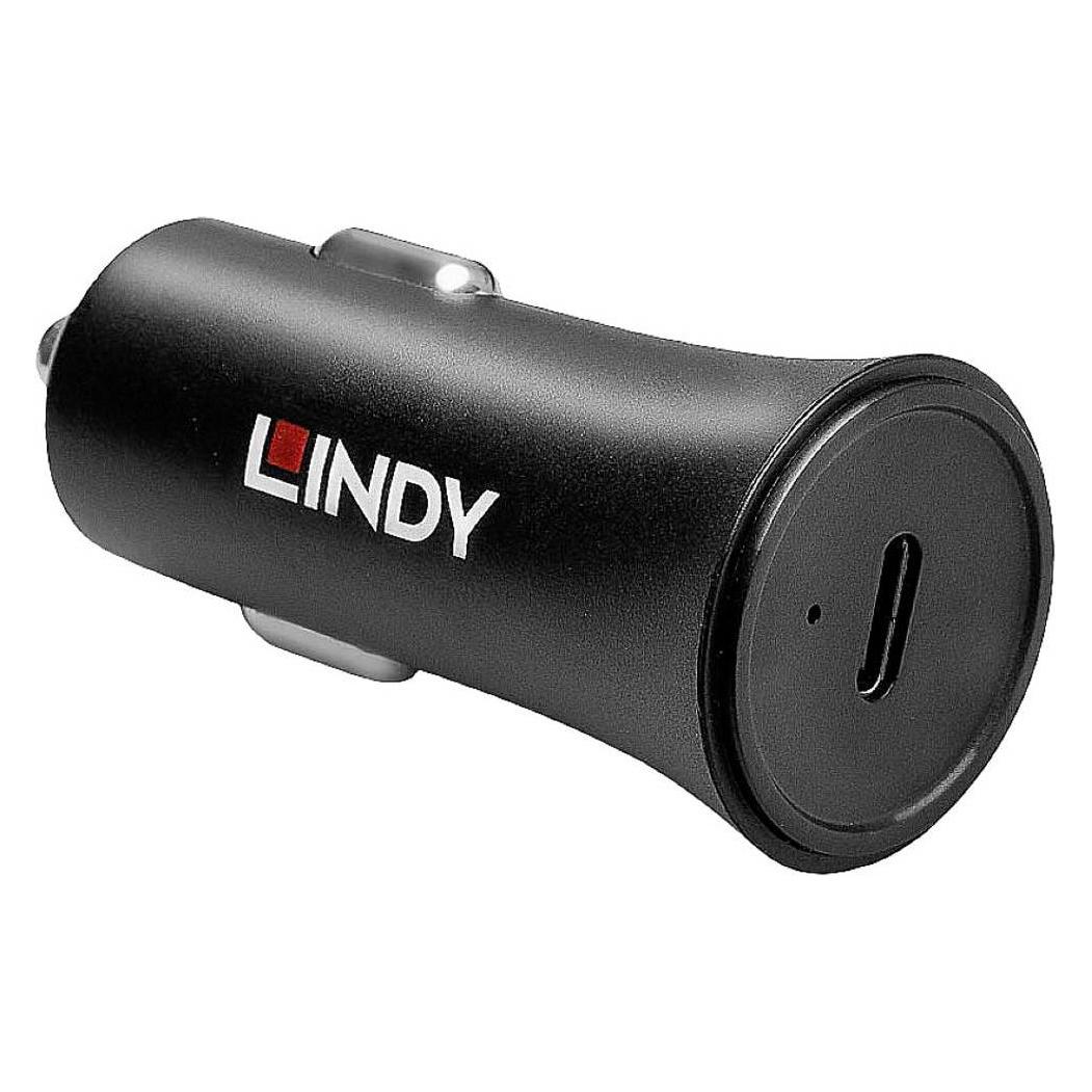 Lindy Single Port USB Type C Car Charger (73301)