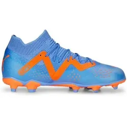 PUMA Kinder Fussball-Rasenschuhe FUTURE MATCH FG/AG Jr, Größe 28 in Blau Blau