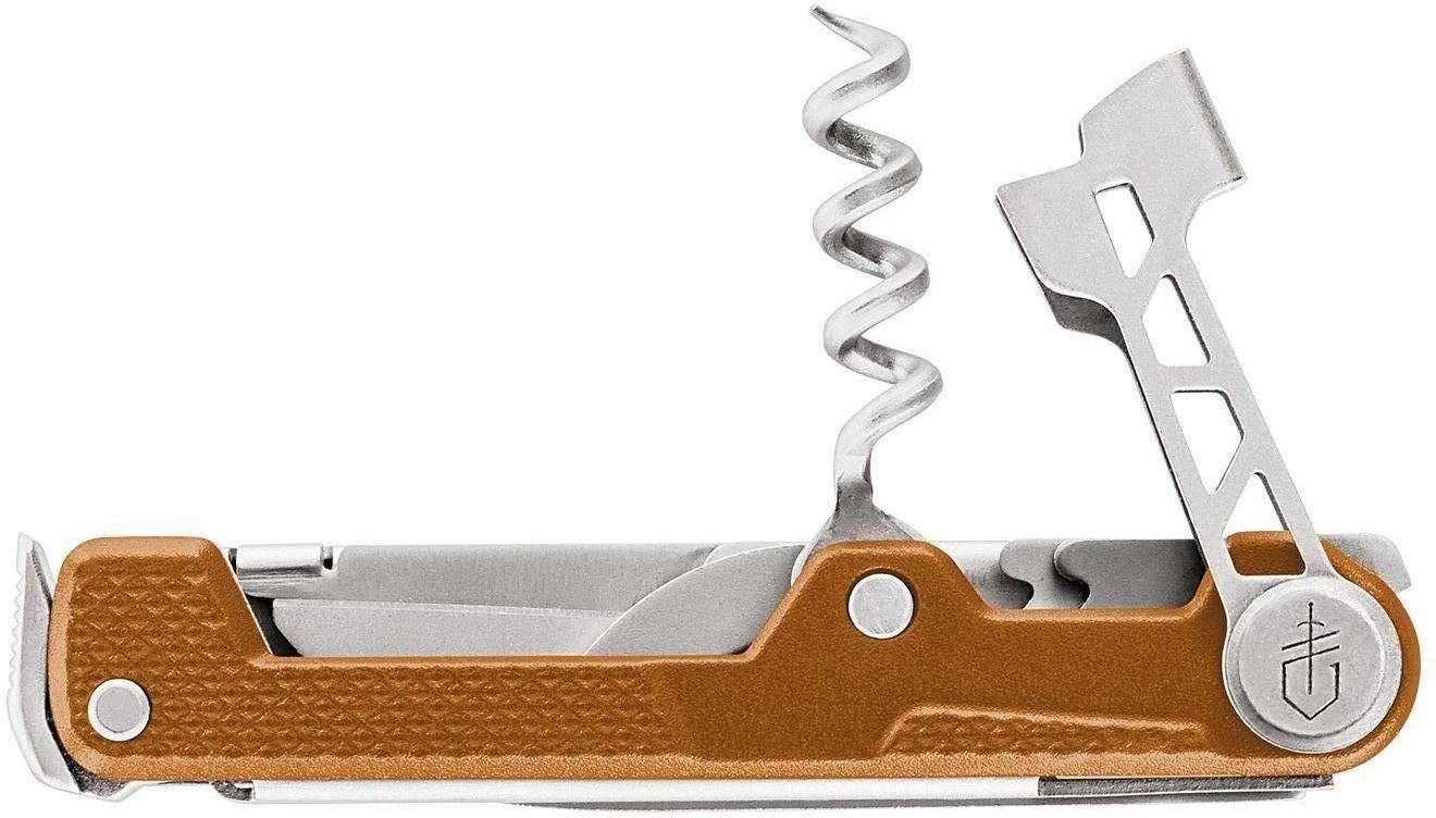 Taschenmesser GERBER "ARMBAR CORK", gold (orange), OutdoormesserB:1,5cm H:1,5cm, Aluminium, Edelstahl, Taschenmesser, B:1,5cm H:1,5cm orange Einheitsgröße