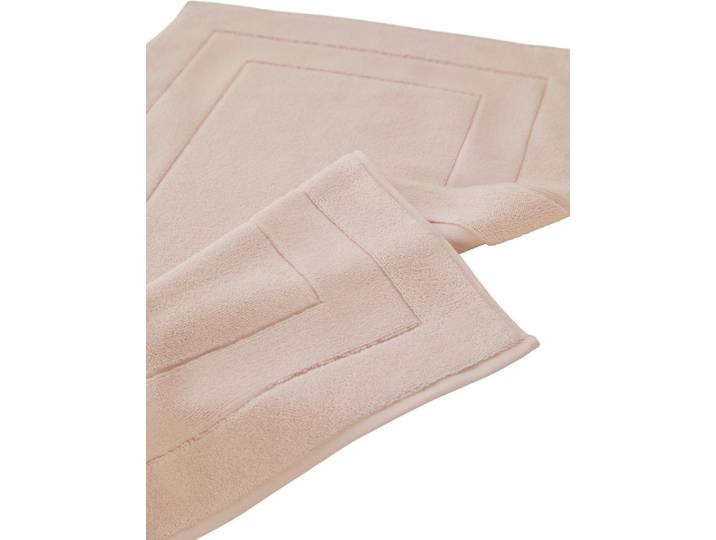 Badematte EGERIA Fresh , rosa (rose), H:5mm, Obermaterial: 100% Baumwolle, Badematten, Badematte, 50x80 cm