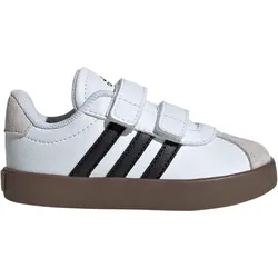 adidas VL Court 3.0 Kunstleder Baby-Sneaker ID9157 - cloud white/core black/grey one 26.5