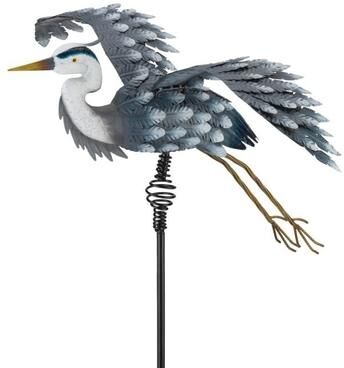Regal Art & Gift 46 Inch Bird Bouncie Stake - Heron