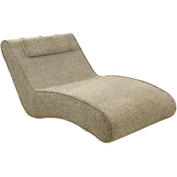 Tchibo - Liege »Mysa« - 103x175x85cm - taupe -