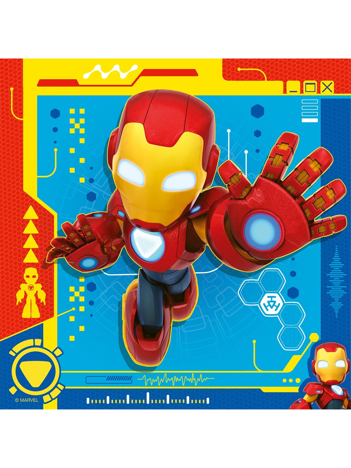 Ravensburger Iron Man & His Awesome Friends 3x49p