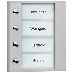 TCS Tür Control Audioaußenstation 1-reihig PDT04-EN/04