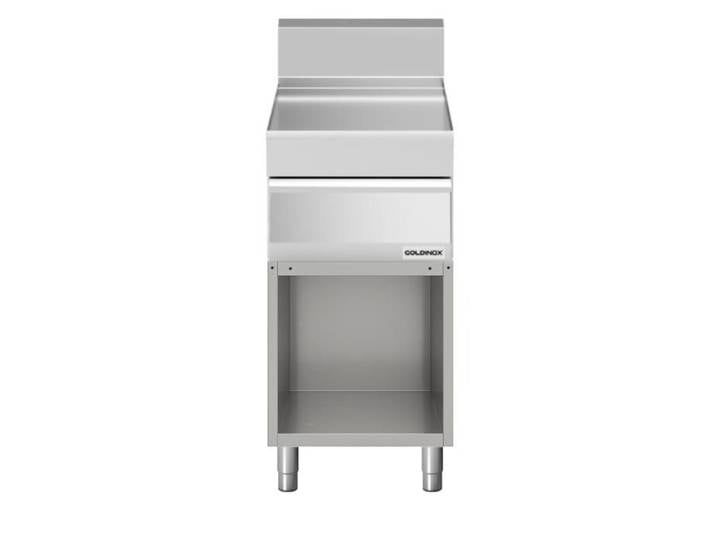 Élément neutre professionnel inox 400x650x870 mm avec tiroir extractible - GOLDINOX PREMIUM